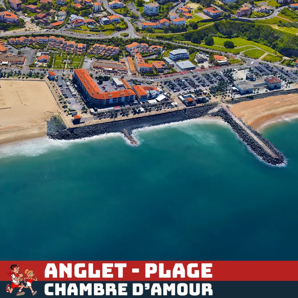Parcours Foulée du Festayre - Anglet - Plage Chambre d'Amour