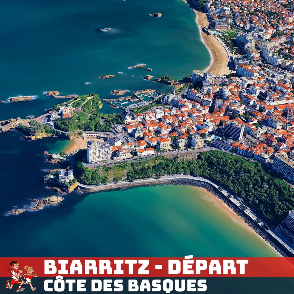 Parcours Foulée du Festayre - Biarritz - Côte des Basques
