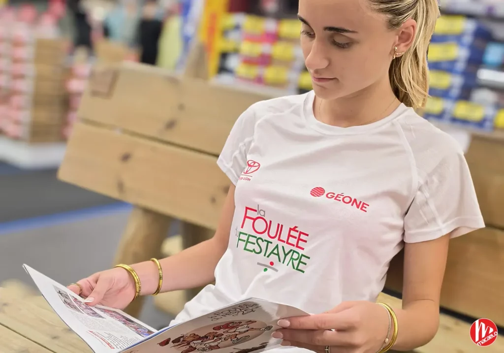 La Foulée du Festayre - Equipements officiels 2026 - Maillot Face1