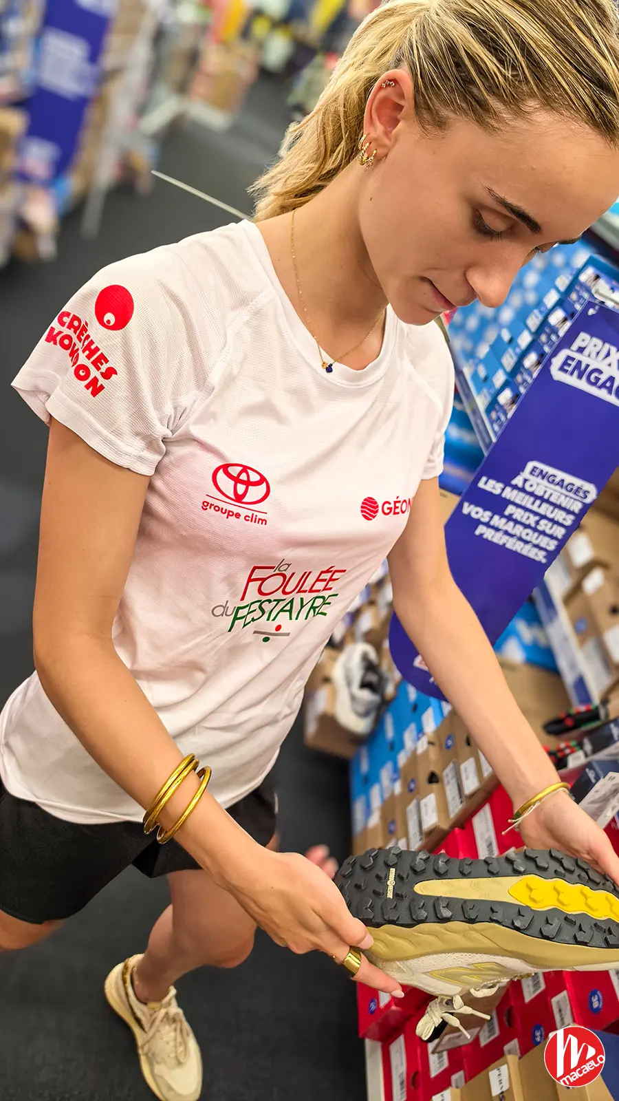 La Foulée du Festayre - Equipements officiels 2026 - Maillot Face