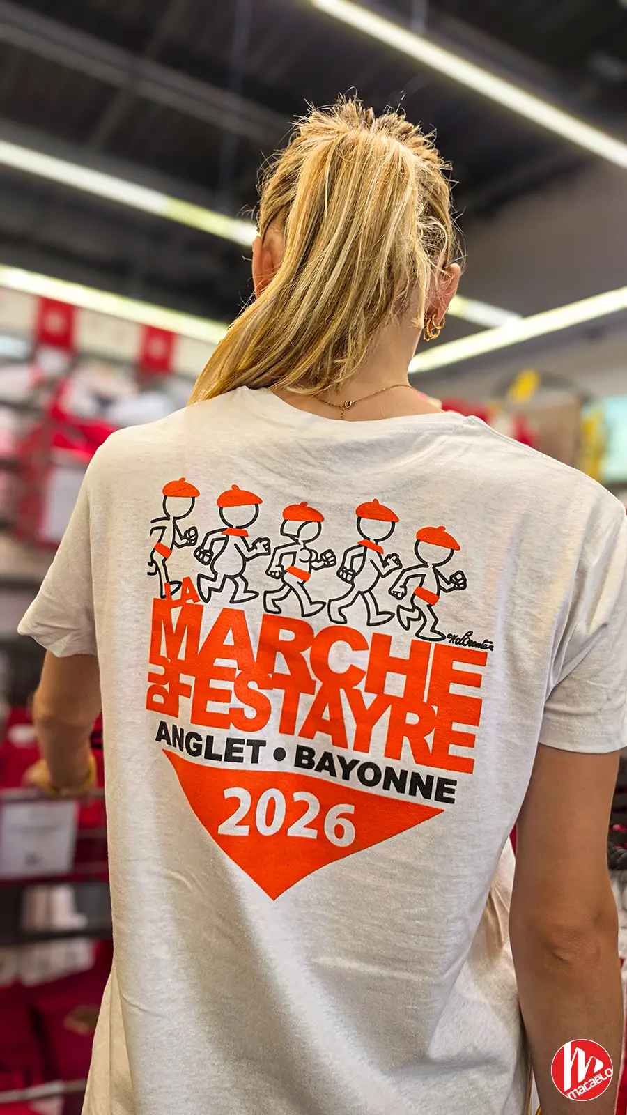 La Marche du Festayre - Equipements officiels 2026 - Tshirt Dos